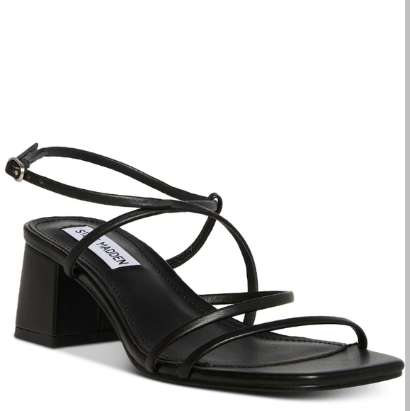 Steve Madden Shoes - Steve Madden Involved Barely-There Sandals Black -6